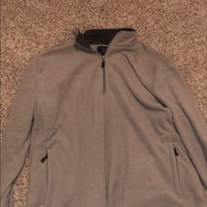 tan saddlebred long sleeve warm fleece